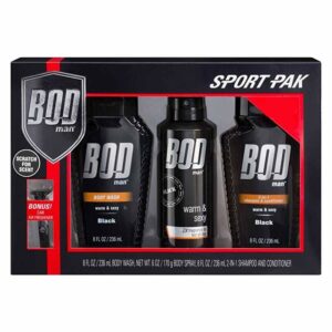 Bod Man Black Sport Pak Erkek Vücut Spreyi Hediye Seti